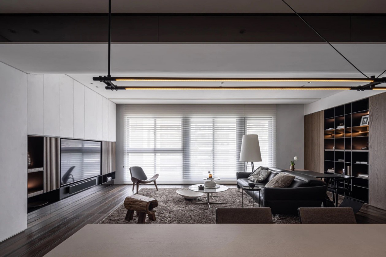 現(xiàn)代簡約風格室內(nèi)設計家裝案例-客廳 現(xiàn)代簡約風格室內(nèi)設計家裝案例-客廳