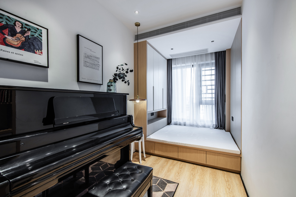 現(xiàn)代簡約風(fēng)格室內(nèi)設(shè)計家裝案例-客臥 現(xiàn)代簡約風(fēng)格室內(nèi)設(shè)計家裝案例-客臥