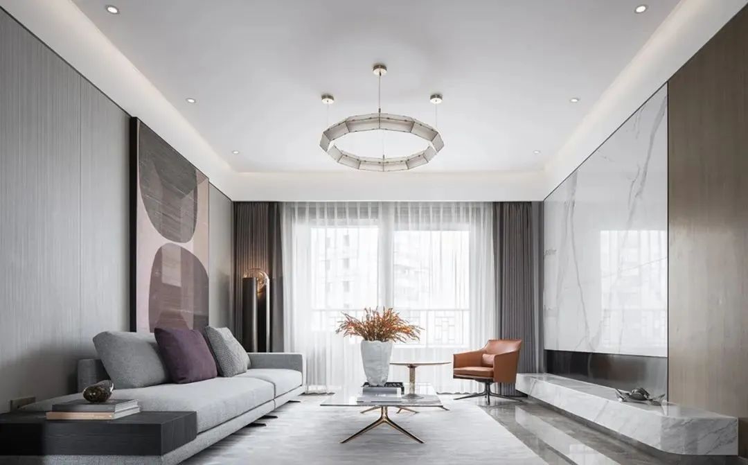 現(xiàn)代簡約風格室內(nèi)設計家裝案例-客廳 現(xiàn)代簡約風格室內(nèi)設計家裝案例-客廳