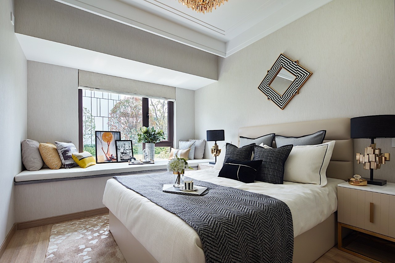 榮和千千樹三居123平米現(xiàn)代前衛(wèi)風格室內裝修案例-客臥 榮和千千樹三居123平米現(xiàn)代前衛(wèi)風格室內裝修案例-客臥