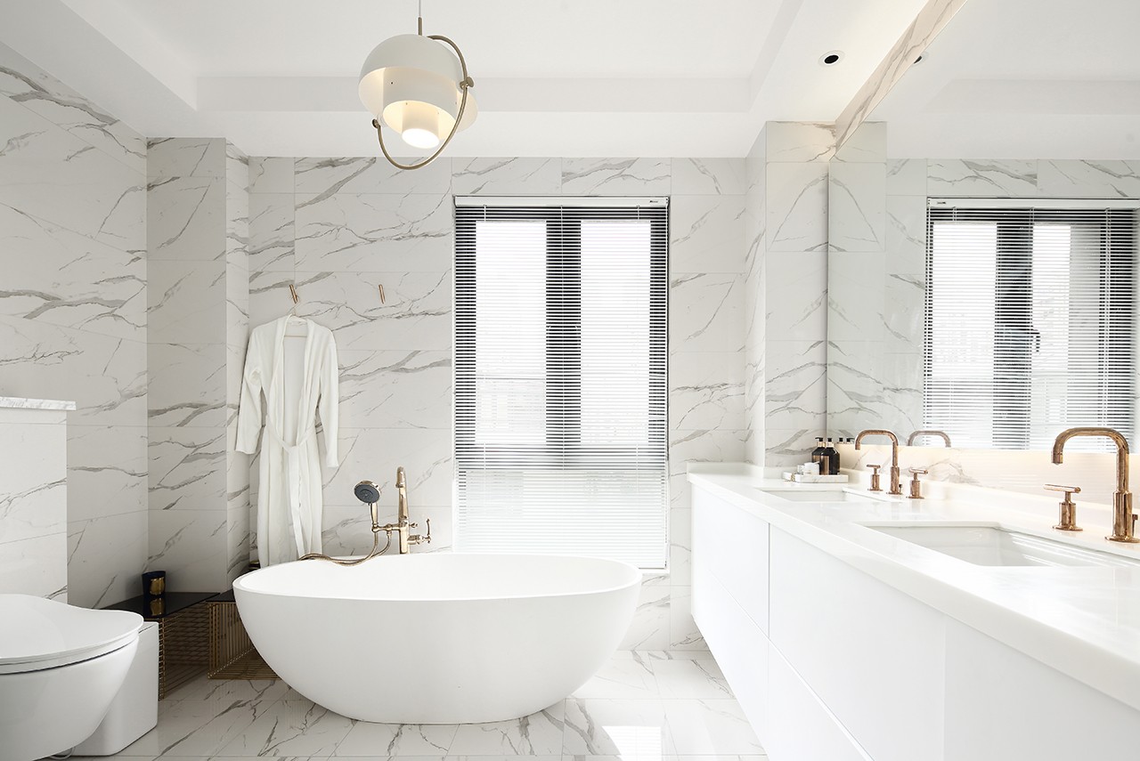 簡(jiǎn)歐輕奢風(fēng)格家裝設(shè)計(jì)別墅裝修效果圖-衛(wèi)生間 簡(jiǎn)歐輕奢風(fēng)格家裝設(shè)計(jì)別墅裝修效果圖-衛(wèi)生間