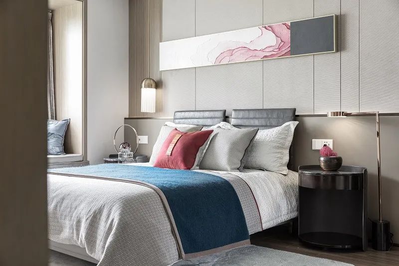 新中式風格室內(nèi)設(shè)計家裝案例-臥室 新中式風格室內(nèi)設(shè)計家裝案例-臥室