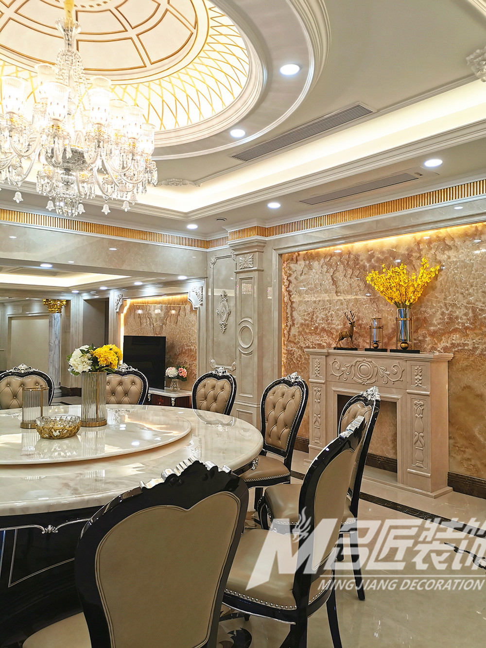 歐式別墅裝修設計-餐廳吊燈 歐式別墅裝修設計-餐廳吊燈