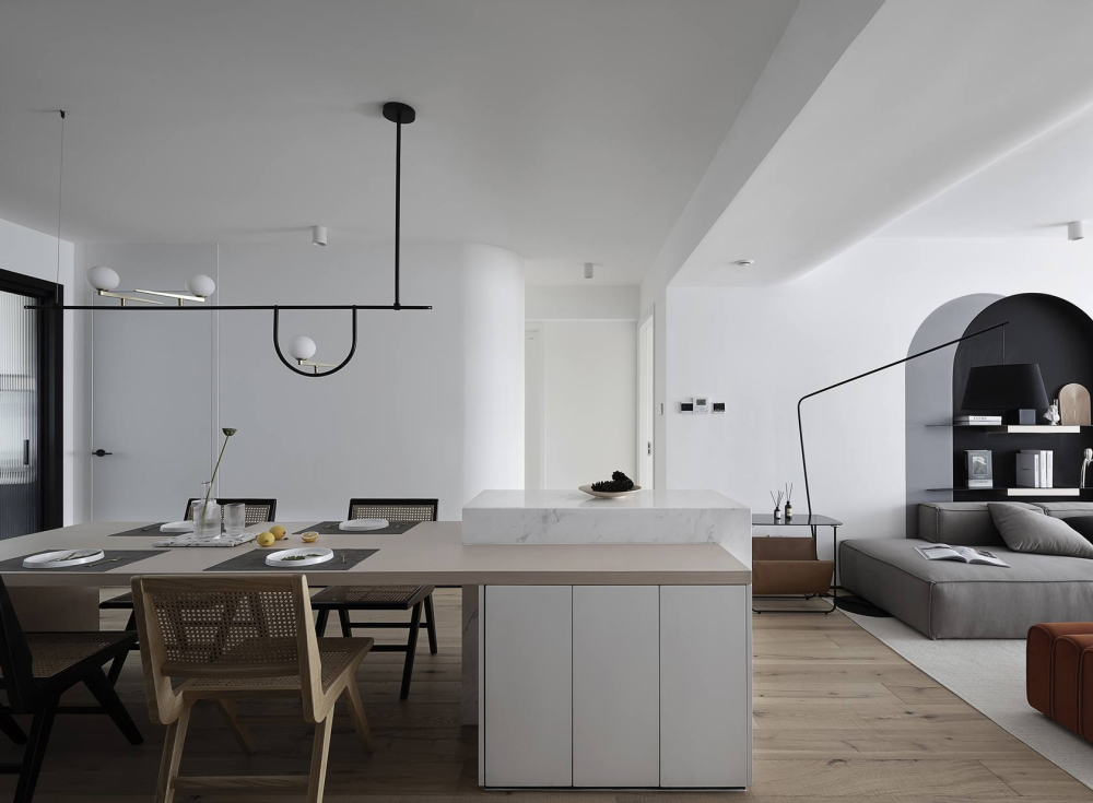 現(xiàn)代簡(jiǎn)約風(fēng)格室內(nèi)家裝案例效果圖-餐廳 現(xiàn)代簡(jiǎn)約風(fēng)格室內(nèi)家裝案例效果圖-餐廳