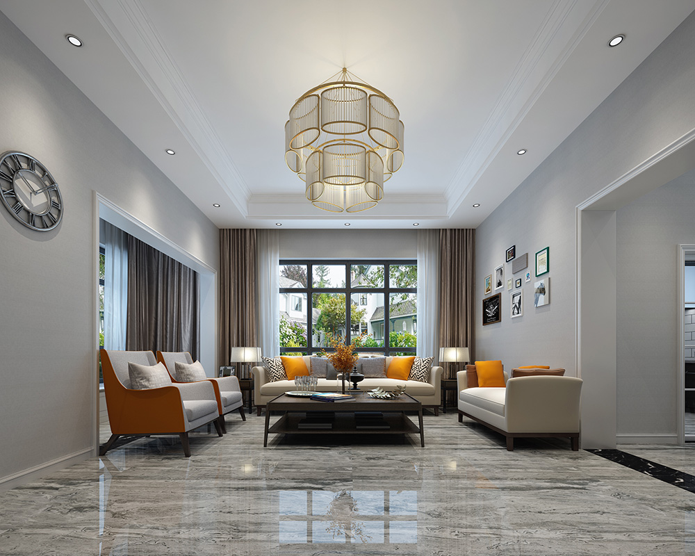 裝修公司現(xiàn)代簡約風(fēng)格別墅裝修效果圖-客廳 裝修公司現(xiàn)代簡約風(fēng)格別墅裝修效果圖-客廳