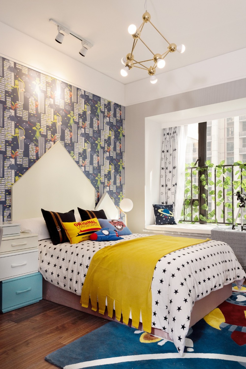 現(xiàn)代簡約風(fēng)格室內(nèi)設(shè)計(jì)家裝案例-兒童房 現(xiàn)代簡約風(fēng)格室內(nèi)設(shè)計(jì)家裝案例-兒童房