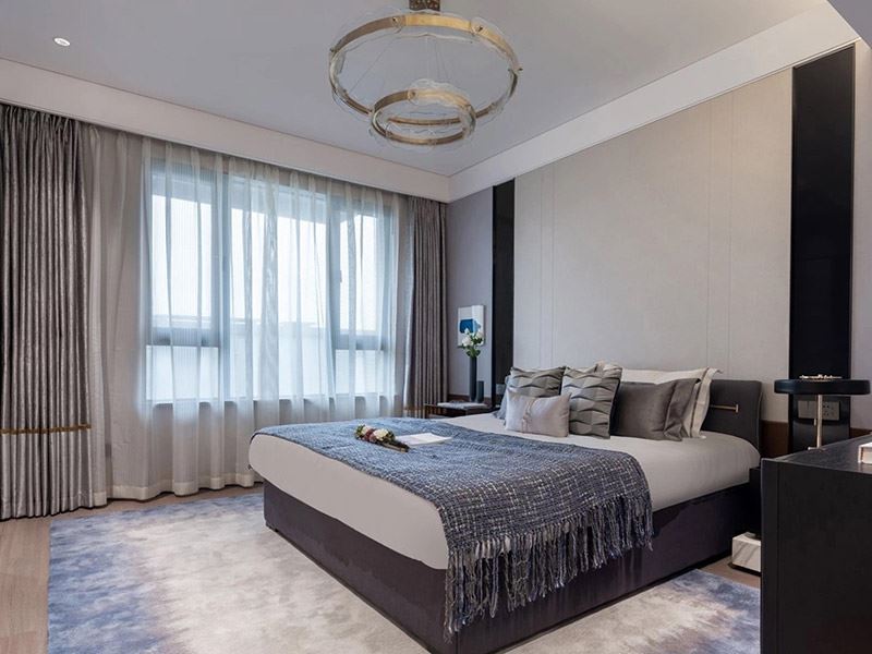 河源市東江1號公館現(xiàn)代簡約風格三居室裝修案例