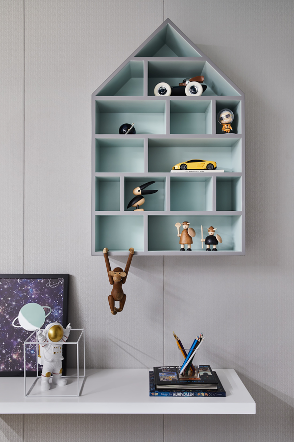 現(xiàn)代簡約風格別墅室內(nèi)設(shè)計家裝案例-兒童房書桌 現(xiàn)代簡約風格別墅室內(nèi)設(shè)計家裝案例-兒童房書桌