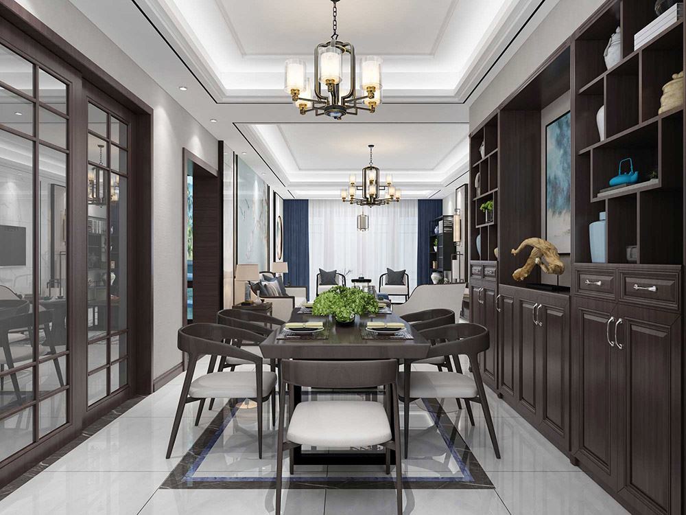 河源市東方苑現(xiàn)代簡(jiǎn)約風(fēng)格三居室裝修案例