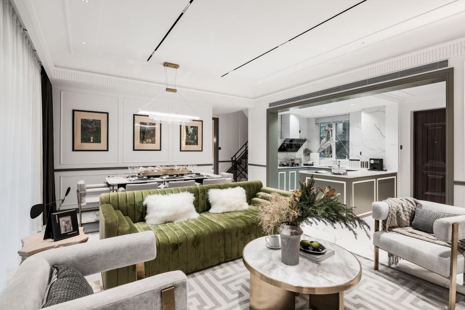 江門市華僑公館歐式風(fēng)格復(fù)式裝修案例