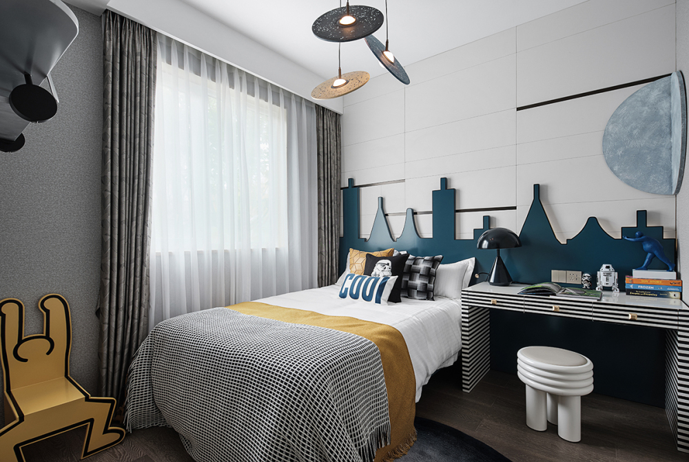 現(xiàn)代簡約風格室內(nèi)設計家裝案例-兒童房 現(xiàn)代簡約風格室內(nèi)設計家裝案例-兒童房