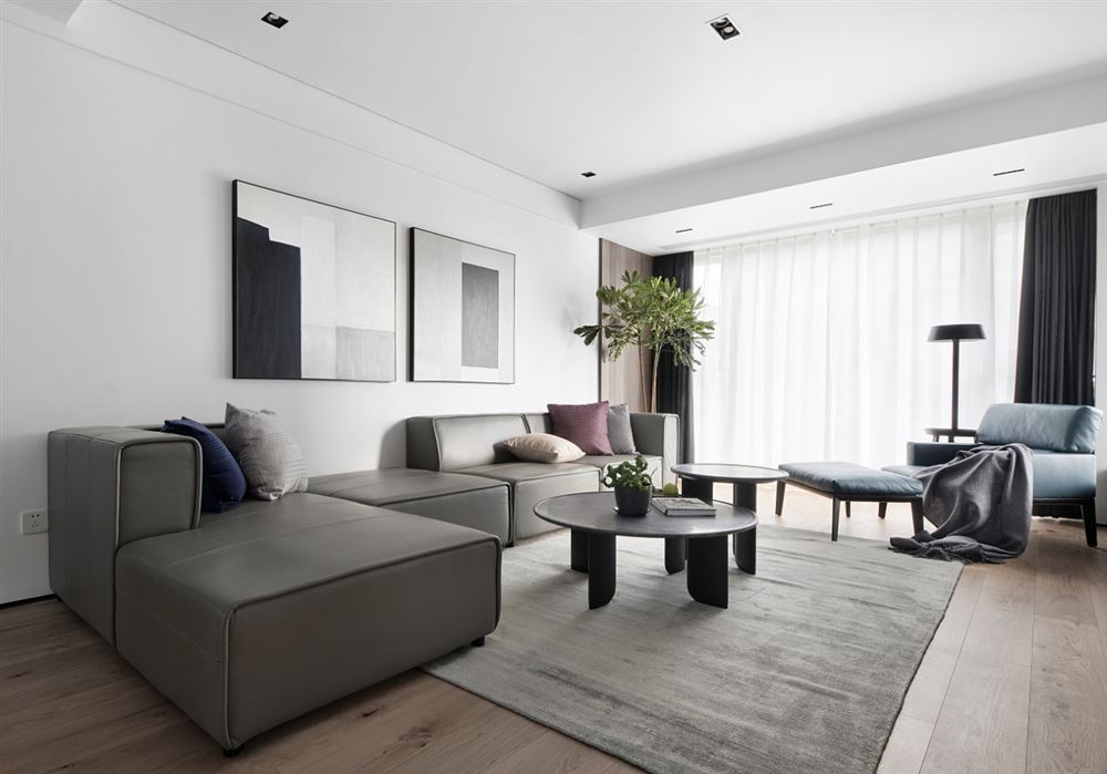 江門(mén)市星海灣華庭現(xiàn)代簡(jiǎn)約風(fēng)格三居室裝修案例