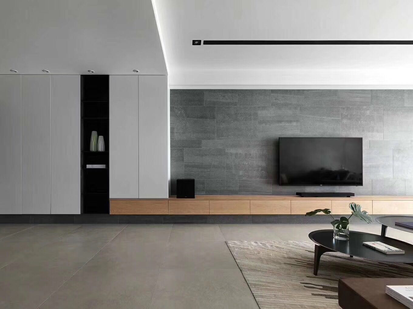 佛山市保利雲(yún)上現(xiàn)代簡約風(fēng)格三居室裝修案例