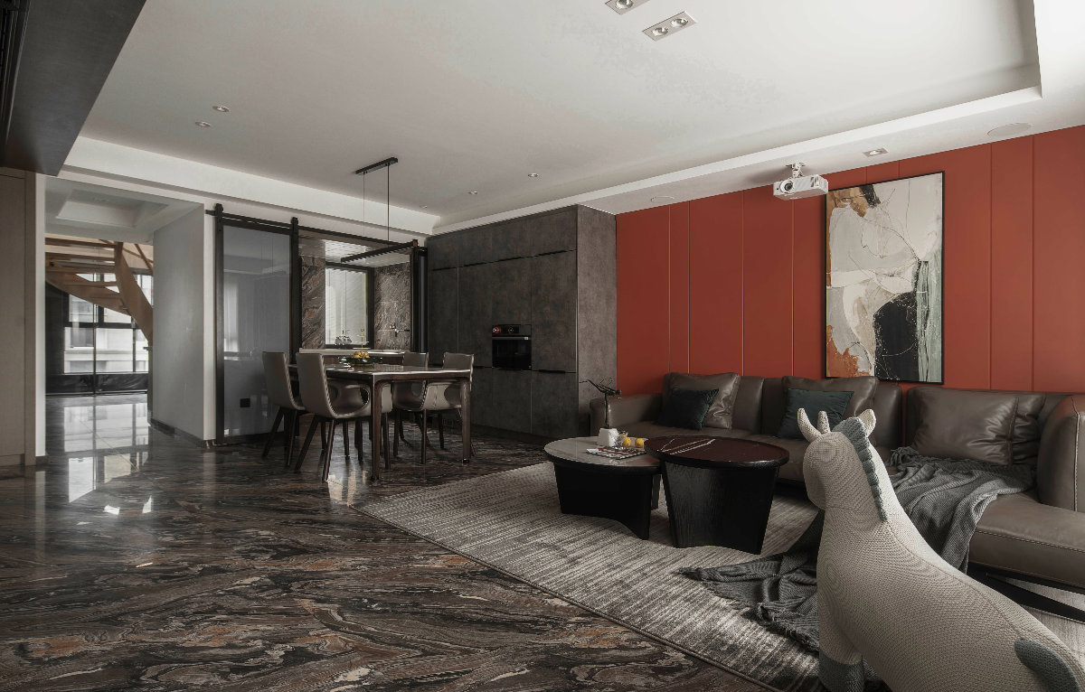 現(xiàn)代簡約風格室內(nèi)設(shè)計家裝案例-客餐廳 現(xiàn)代簡約風格室內(nèi)設(shè)計家裝案例-客餐廳