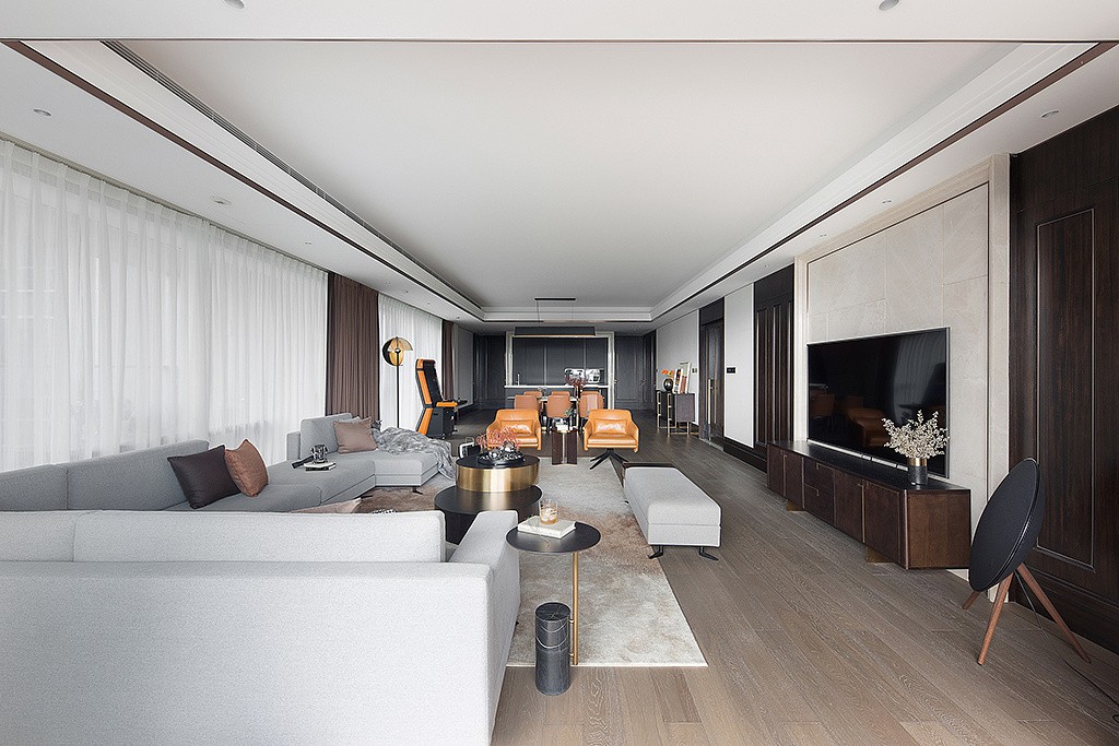 裝修案例現(xiàn)代輕奢風格室內(nèi)-裝修效果圖客廳 裝修案例現(xiàn)代輕奢風格室內(nèi)-裝修效果圖客廳