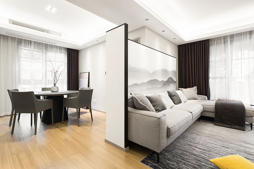 簡約中式風(fēng)格室內(nèi)家裝案例效果圖-餐廳 簡約中式風(fēng)格室內(nèi)家裝案例效果圖-餐廳