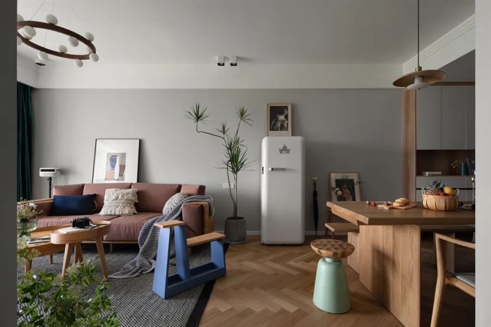 茂名市富麗天譽(yù)北歐風(fēng)格三居室裝修案例