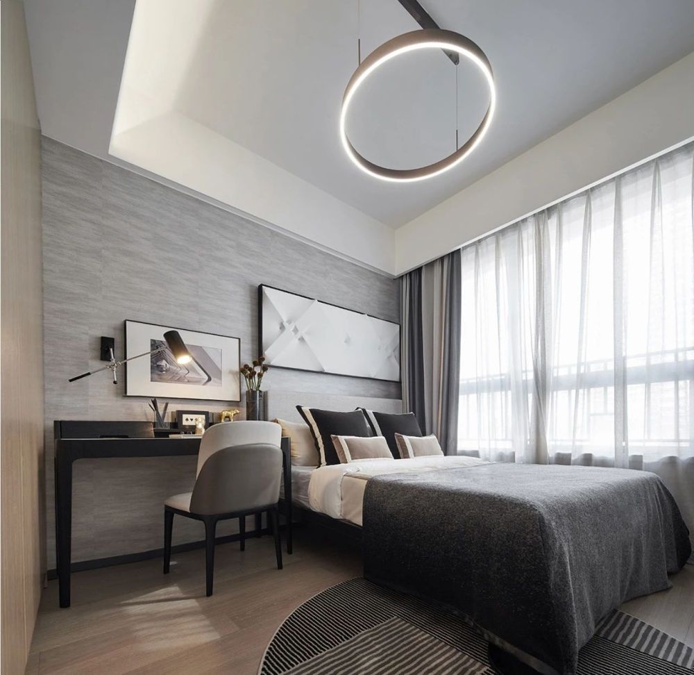 現(xiàn)代簡(jiǎn)約風(fēng)格室內(nèi)設(shè)計(jì)家裝案例-次臥 現(xiàn)代簡(jiǎn)約風(fēng)格室內(nèi)設(shè)計(jì)家裝案例-次臥