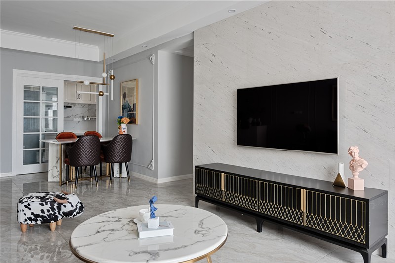 裝修公司混搭風格室內(nèi)裝修效果圖-客廳 裝修公司混搭風格室內(nèi)裝修效果圖-客廳