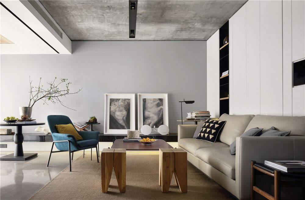 廣州市匯僑新城南區(qū)現(xiàn)代簡約風(fēng)格三居室裝修案例