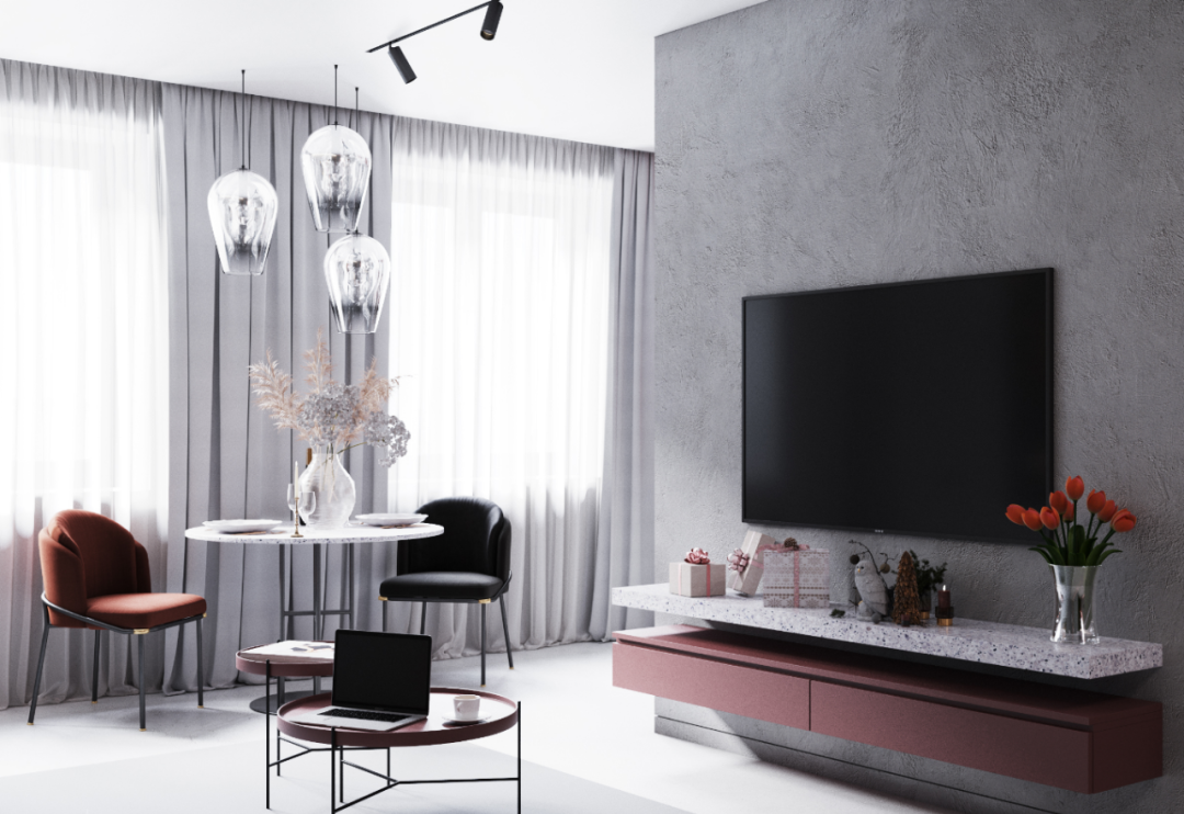 裝修案例高級(jí)灰混搭風(fēng)格室內(nèi)裝修效果圖-客廳電視背景墻 裝修案例高級(jí)灰混搭風(fēng)格室內(nèi)裝修效果圖-客廳電視背景墻