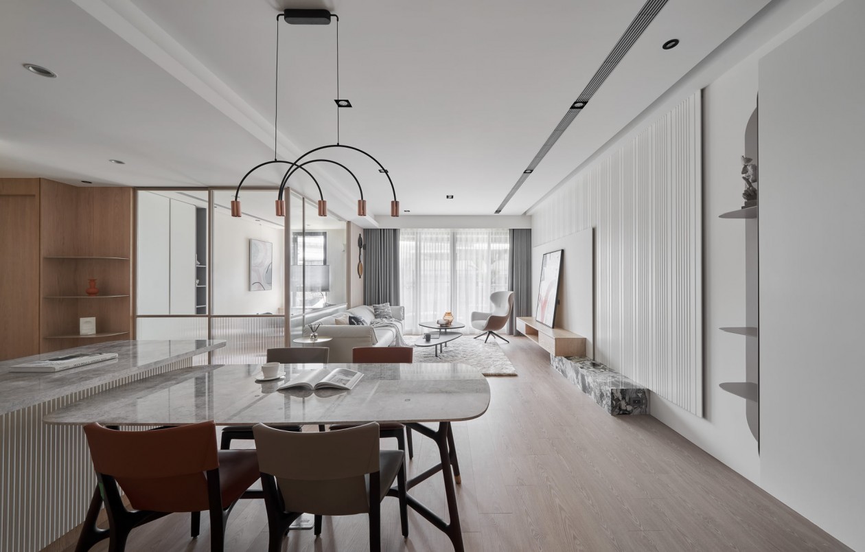 現(xiàn)代簡約風(fēng)格室內(nèi)設(shè)計家裝案例-餐廳 現(xiàn)代簡約風(fēng)格室內(nèi)設(shè)計家裝案例-餐廳