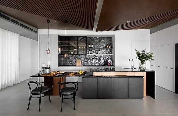 佛山裝修公司輕奢風格室內(nèi)裝修效果圖-廚房 佛山裝修公司輕奢風格室內(nèi)裝修效果圖-廚房