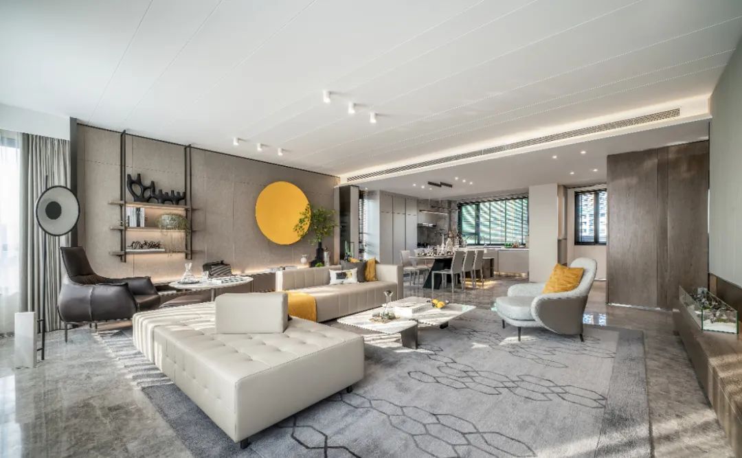 現(xiàn)在簡約風格家裝設計室內裝修效果圖-客廳全景 現(xiàn)在簡約風格家裝設計室內裝修效果圖-客廳全景