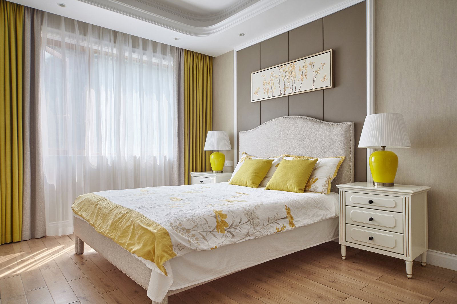 簡歐輕奢風(fēng)格家裝設(shè)計(jì)室內(nèi)裝修效果圖-客臥 簡歐輕奢風(fēng)格家裝設(shè)計(jì)室內(nèi)裝修效果圖-客臥