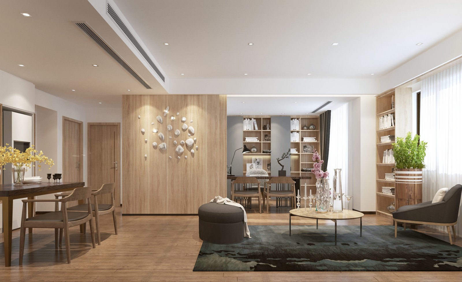 裝修案例北歐簡約風(fēng)格室內(nèi)裝修效果圖-客餐廳 裝修案例北歐簡約風(fēng)格室內(nèi)裝修效果圖-客餐廳