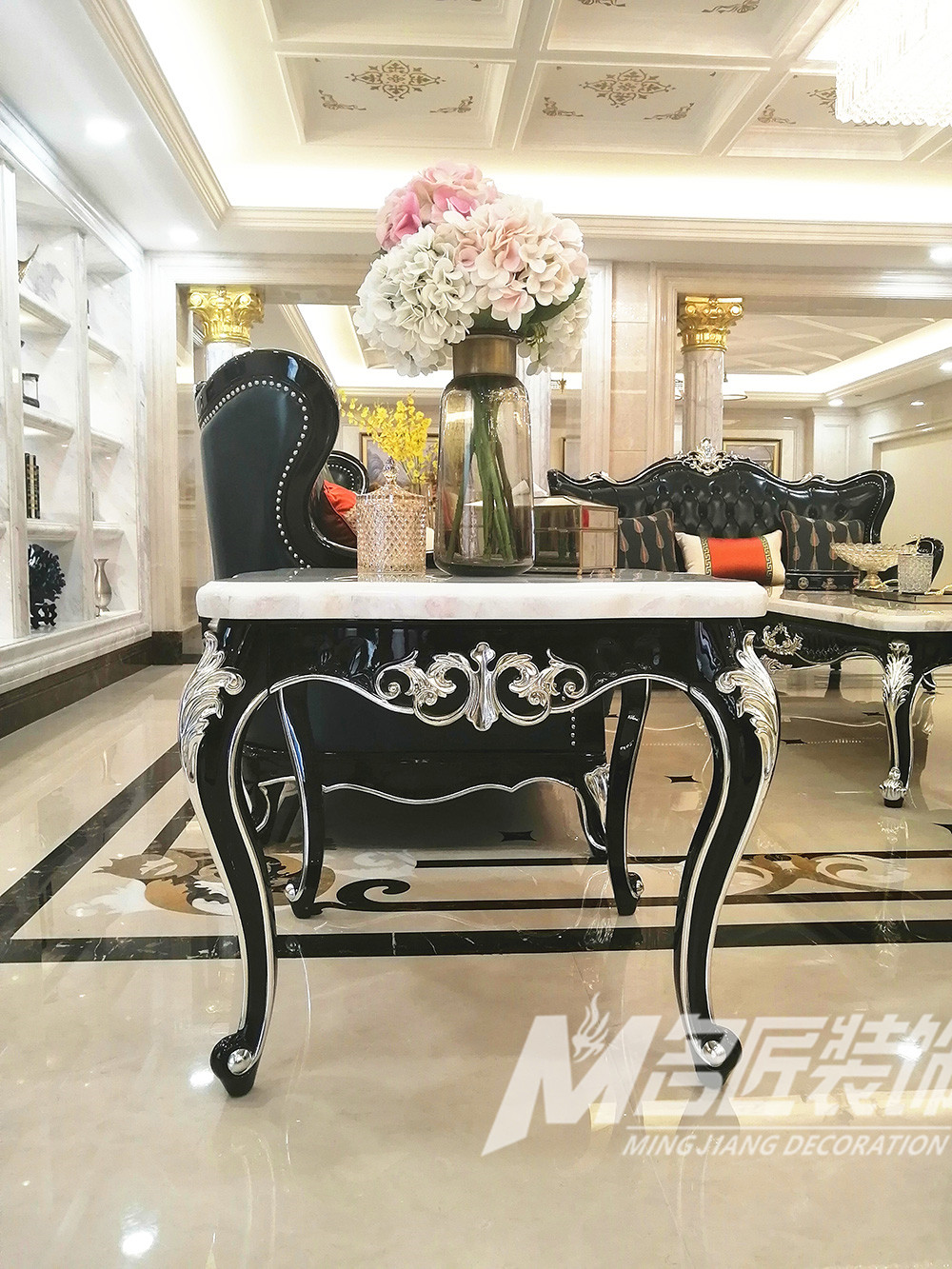 歐式別墅裝修設計-會客廳椅子 歐式別墅裝修設計-會客廳椅子