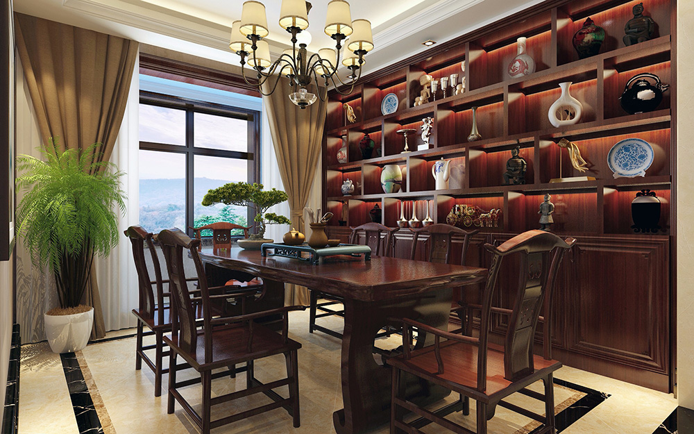 歐式風(fēng)格別墅裝修設(shè)計(jì)效果圖-龍光天瀛別墅430平米-別墅茶室裝修設(shè)計(jì) 歐式風(fēng)格別墅裝修設(shè)計(jì)效果圖-龍光天瀛別墅430平米-別墅茶室裝修設(shè)計(jì)