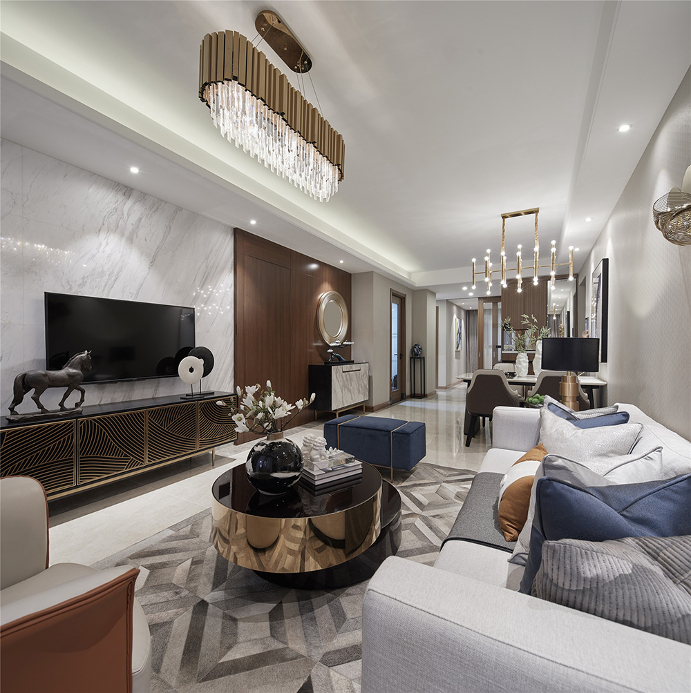 現(xiàn)代簡(jiǎn)約風(fēng)格室內(nèi)裝修效果圖-恒大新城二居95平米-客廳 現(xiàn)代簡(jiǎn)約風(fēng)格室內(nèi)裝修效果圖-恒大新城二居95平米-客廳