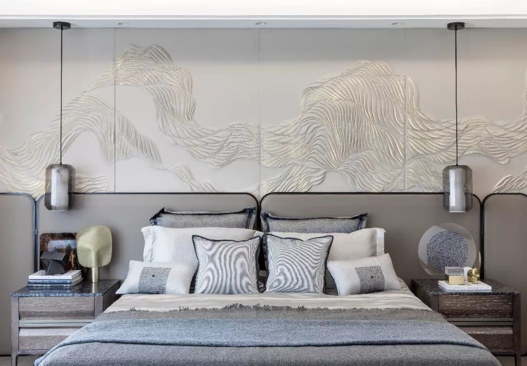 新中式風(fēng)格家裝設(shè)計(jì)別墅裝修效果圖-臥室 新中式風(fēng)格家裝設(shè)計(jì)別墅裝修效果圖-臥室