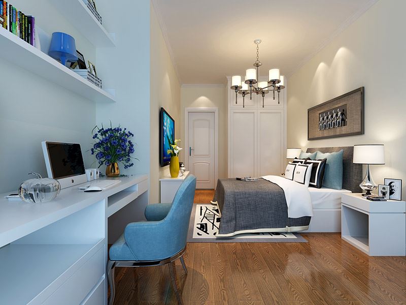 佛山市綠地&middot;拾野川歐式風(fēng)格四居室裝修案例