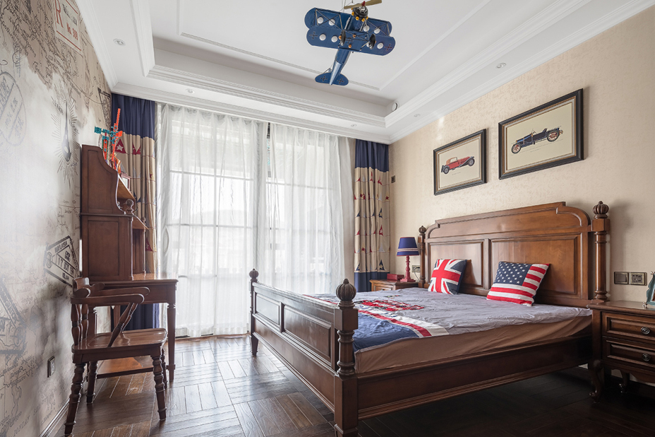 新古典風(fēng)格家裝設(shè)計(jì)室內(nèi)裝修效果圖-次臥 新古典風(fēng)格家裝設(shè)計(jì)室內(nèi)裝修效果圖-次臥