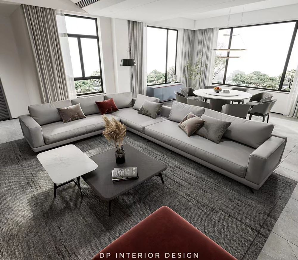 佛山市越秀星匯瀚府輕奢風格別墅裝修案例