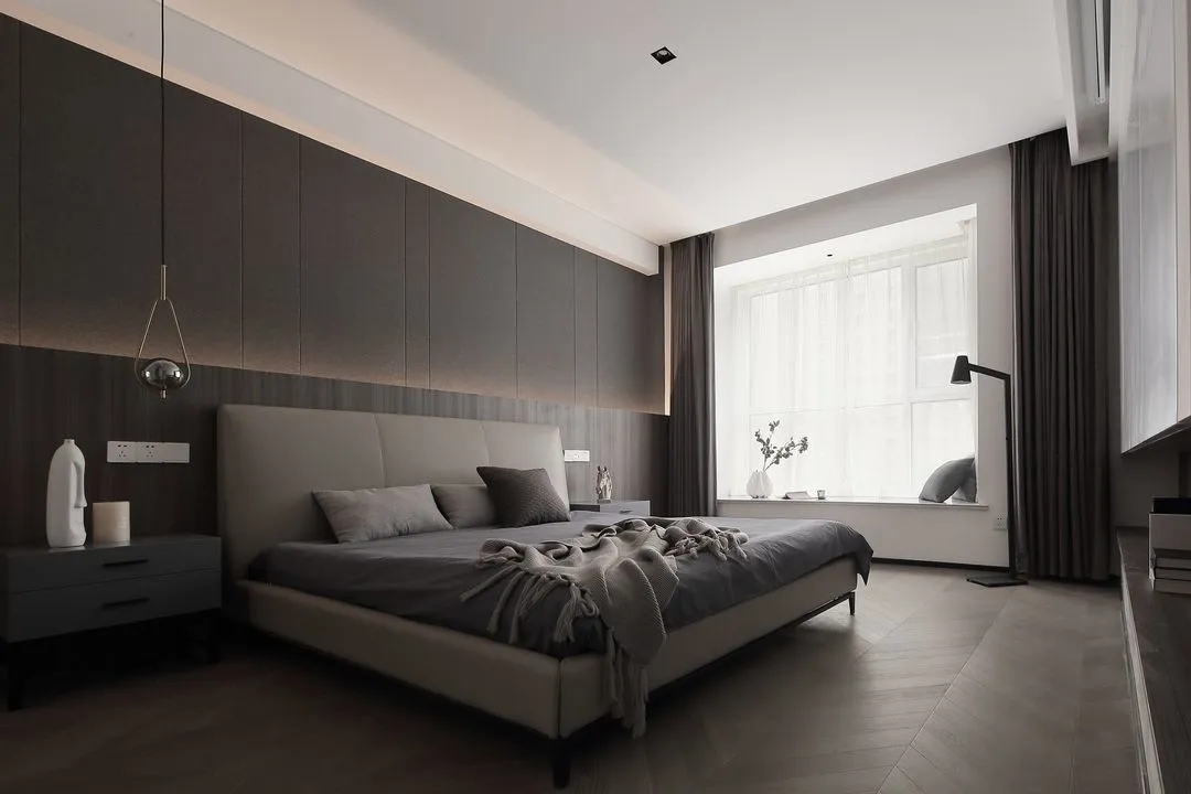 裝修案例輕奢風(fēng)格室內(nèi)裝修效果圖-臥室 裝修案例輕奢風(fēng)格室內(nèi)裝修效果圖-臥室