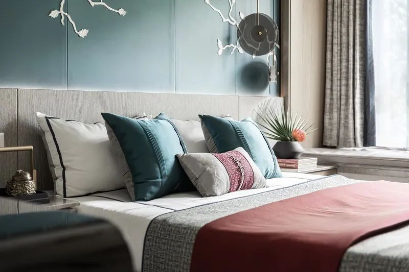 新中式風格室內(nèi)設(shè)計家裝案例-次臥 新中式風格室內(nèi)設(shè)計家裝案例-次臥