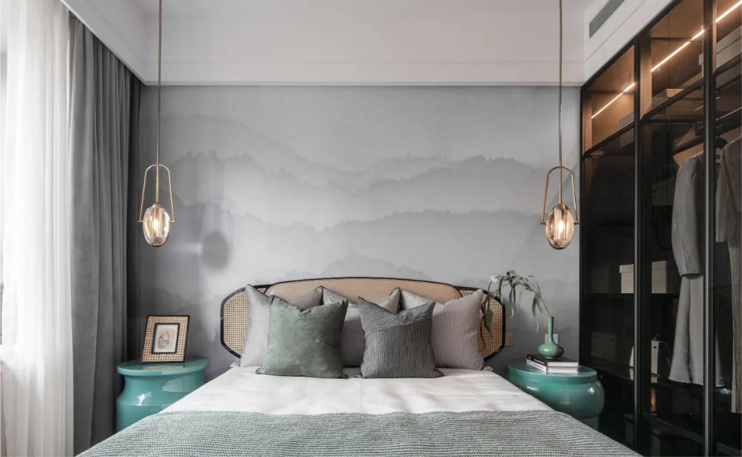 新中式風(fēng)格室內(nèi)設(shè)計家裝案例-臥室 新中式風(fēng)格室內(nèi)設(shè)計家裝案例-臥室