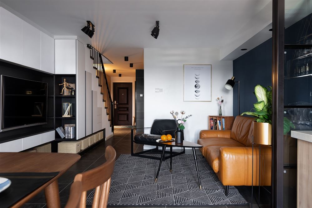 惠州市方直君御北歐風格三居室裝修案例