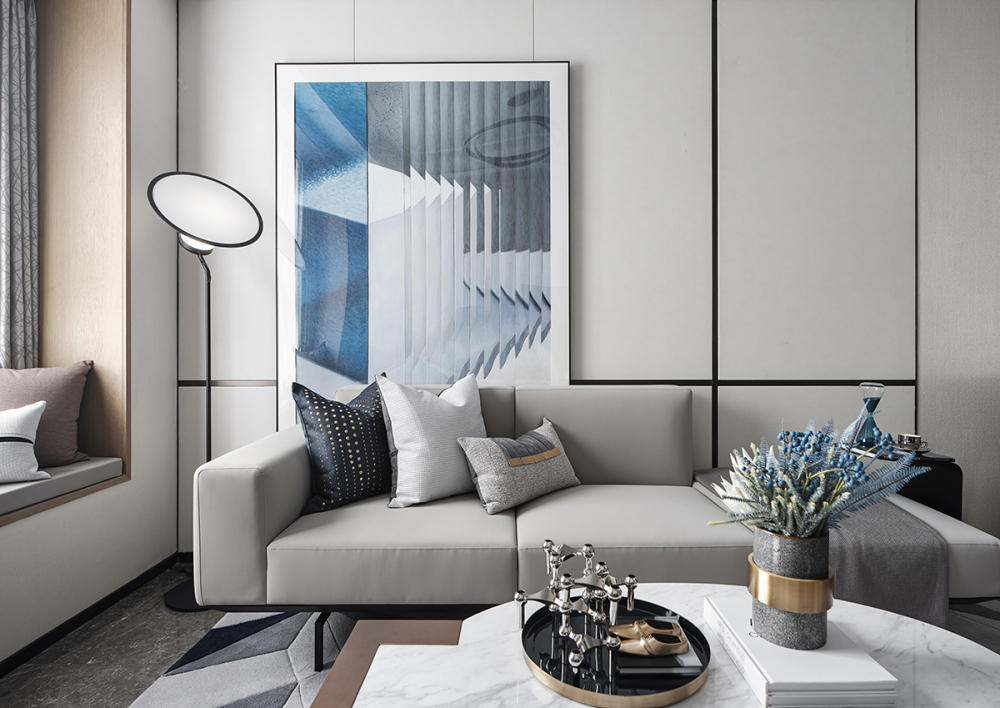 現(xiàn)代簡約風格室內(nèi)設計家裝案例-客廳 現(xiàn)代簡約風格室內(nèi)設計家裝案例-客廳