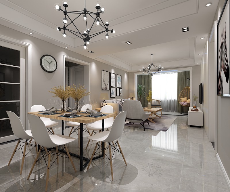 裝修公司北歐風(fēng)格室內(nèi)裝修效果圖-餐廳 裝修公司北歐風(fēng)格室內(nèi)裝修效果圖-餐廳