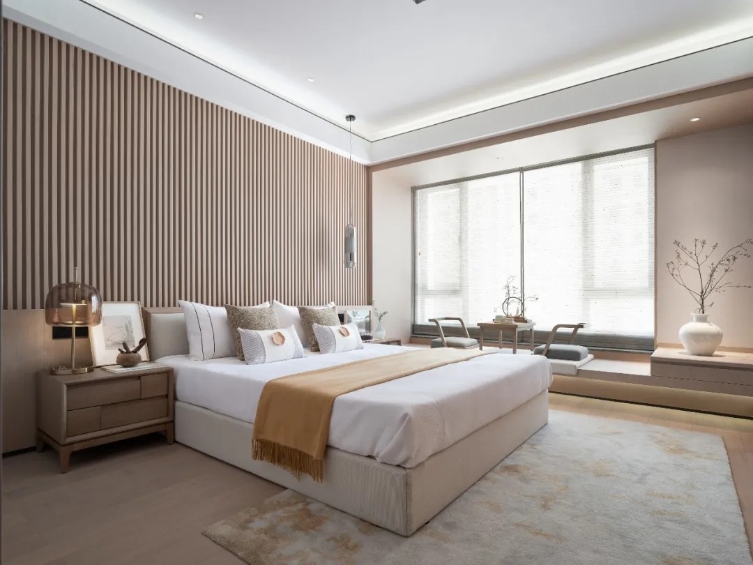 新中式風(fēng)格家裝設(shè)計室內(nèi)裝修效果圖-主臥 新中式風(fēng)格家裝設(shè)計室內(nèi)裝修效果圖-主臥