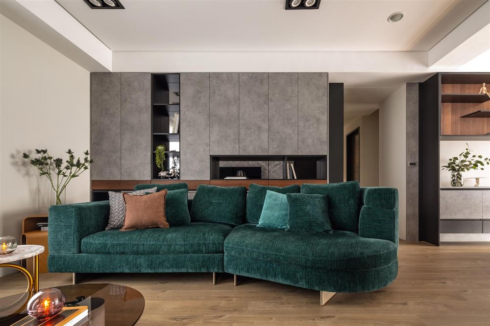 廣州市海富花園現(xiàn)代簡(jiǎn)約風(fēng)格三居室裝修案例