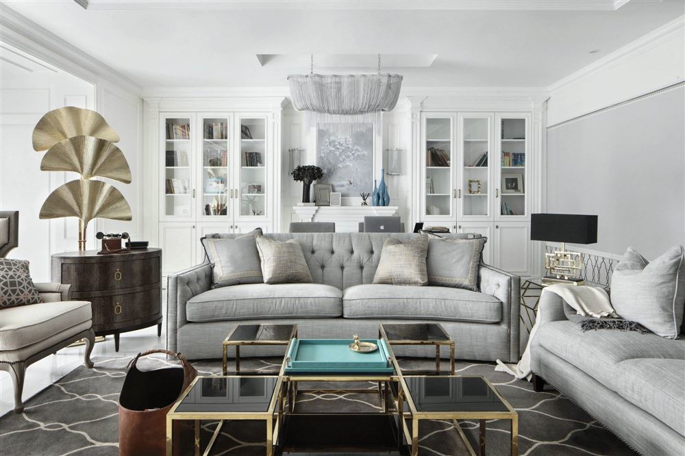 湛江市榮盛南亞酈都歐式風格四居室裝修案例