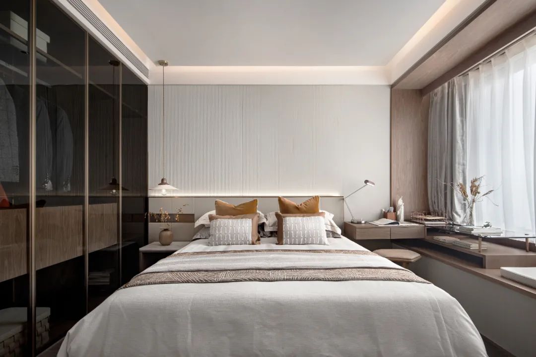 現(xiàn)代簡約風(fēng)格室內(nèi)設(shè)計家裝案例-臥室 現(xiàn)代簡約風(fēng)格室內(nèi)設(shè)計家裝案例-臥室