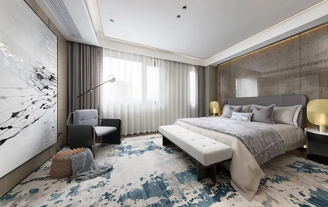 現(xiàn)代簡約風格室內(nèi)設(shè)計家裝案例-臥室 現(xiàn)代簡約風格室內(nèi)設(shè)計家裝案例-臥室