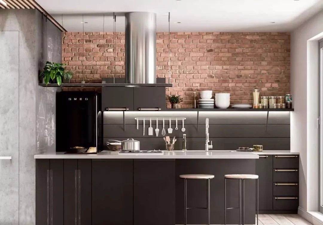 裝修案例工業(yè)風風格室內裝修效果圖-廚房 裝修案例工業(yè)風風格室內裝修效果圖-廚房