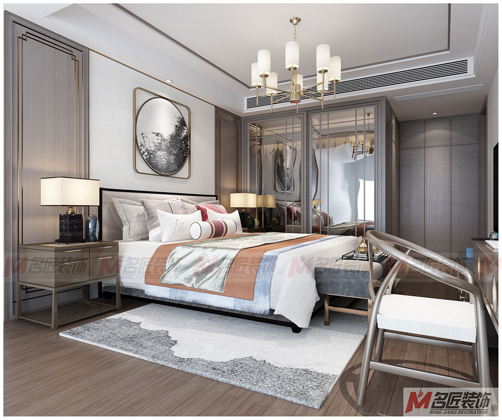 現(xiàn)代前衛(wèi)風格室內(nèi)裝修效果圖-金色海岸三居132平米-臥室 現(xiàn)代前衛(wèi)風格室內(nèi)裝修效果圖-金色海岸三居132平米-臥室